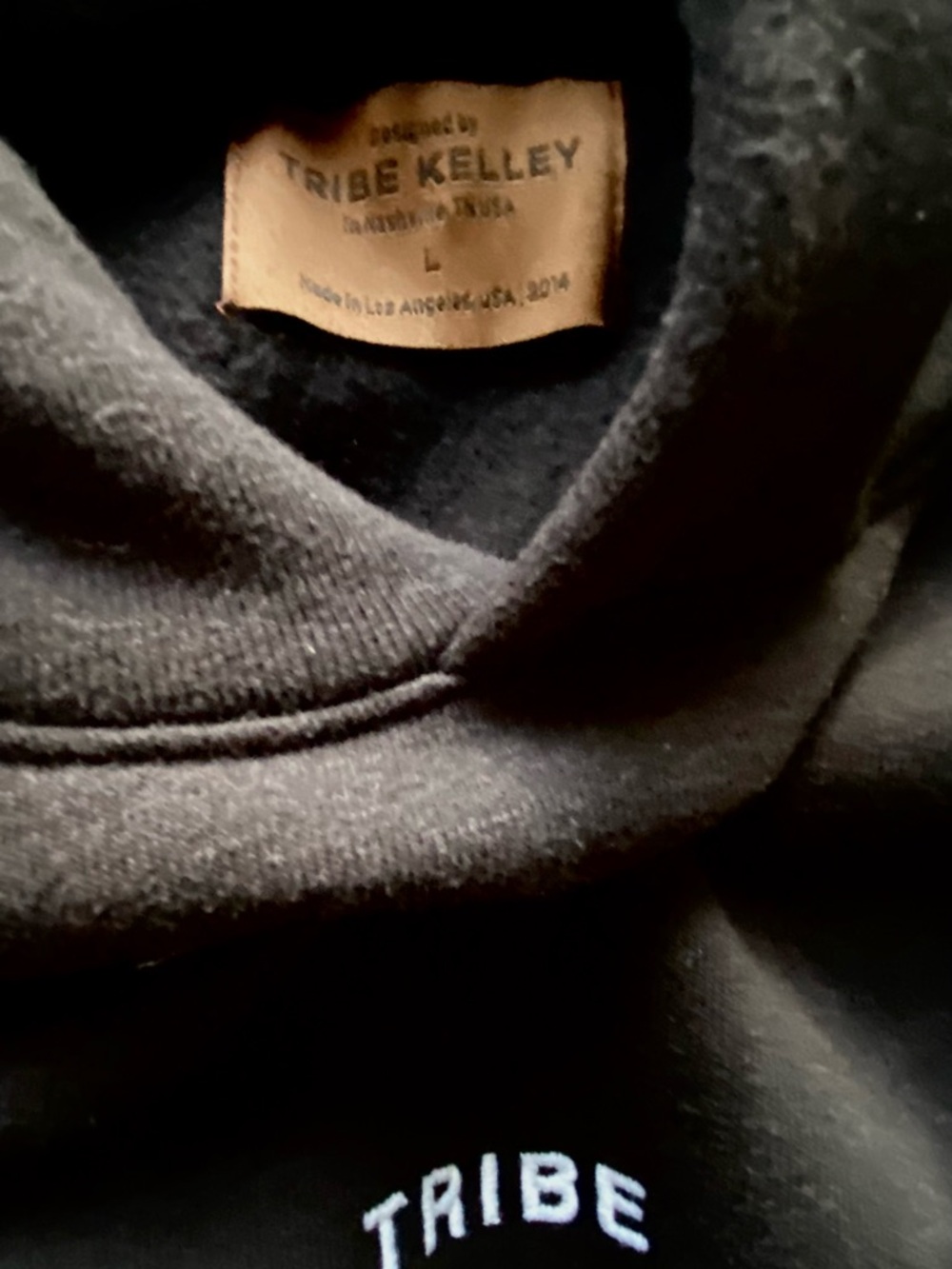 Tribe Kelley Butter Hoodie & Sweatpants Jogger Set Black - Vault - Picture 9 of 12